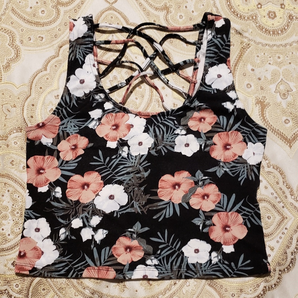 Floral Crop Top